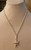 Gorgeous chunky irregular Star pendant on gold ball chain necklace