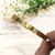 Elegant simple 6mm gold & inset crystal push lock bangle bracelet
