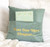 SAGE GREEN VELVET JUST ONE MORE CHAPTER CUSHION WITH BOOK POCKET