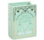 MYTHS, FAIRYTALES & LEGENDS TWIN SWAN CERAMIC GREEN BOOK SHAPED VASE