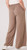Diverse Italian Camel Viscose Drawstring Wide Leg Trousers With Pockets - One Size Fits 10-16