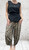 Studio Italian Leopard Print Stretch Jersey Balloon Trousers Joggers - One Size Fits UK 8-18  Studio Italian Leopard Print Stretch Jersey Balloon Trousers Joggers - One Size Fits UK 8-18