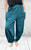 Studio Italian Luxe Teal Jersey Balloon Leg 7/8 Length Joggers / Trouser - One Size Fits UK 8-18 Studio Italian Luxe Teal Jersey Balloon Leg 7/8 Length Joggers / Trouser - One Size Fits UK 8-18
