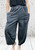 Studio Italian Luxe Dark Grey Jersey Balloon Leg 7/8 Length Joggers / Trouser - One Suze Fits UK 8-18