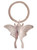 Luna Moth Rose Gold Keyring