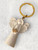 ‘Mums Are Angels In Disguise’ White Guardian Angel Gold Alloy Keyring 