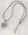 Clear Quartz Semi Precious Star Pendant Necklace