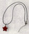 Red Jasper Polished Star Semi Precious Stone Pendant Necklace