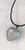 Opalite Polished Heart Pendant Necklace On Black Cord
