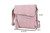 Long & Son Flapover Snap Fastening Tassel 3 Compartment Crossbody Bag  - Black Navy Sand Tan Pink