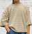 Diverse Italian Luxe Striped Box Fit Sweat Top - One size Fits UK 8-16