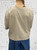 Diverse Italian Luxe Striped Box Fit Sweat Top - One size Fits UK 8-16