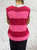 Diverse Italian Bold Stripe Knitted Tie Front Waistcoat / Gilet ONESIZE WILL FIT UK 8-14