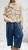 Italian Freesize Military Style Waist Length Jacket With Drawcord Waist - One size fits UK 8-14 Burgandy Black Beige Brown