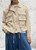 Italian Freesize Military Style Waist Length Jacket With Drawcord Waist - One size fits UK 8-14 Burgandy Black Beige Brown