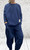 Italian Navy Blue One Size 100% Natural Curved Hem Lightweight Scuba Jersey Top - Onesize Fits UK 10-18 Italian Navy Blue One Size 100% Natural Curved Hem Lightweight Scuba Jersey Top - Onesize Fits UK 10-18