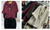Shaggy Faux Fur 1/2 Sleeve Lapel Collar Oversized Jacket With Gold Brooch - One Size Fits UK 10-20 Beige, Brown, Black & Burgandy Shaggy Faux Fur 1/2 Sleeve Lapel Collar Oversized Jacket With Gold Brooch - One Size Fits UK 10-20 Beige, Brown, Black & Burgandy