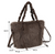Fluffy Shaggy Faux Fur Large Grab / Shoulder Bag - Available in Black Or Brown