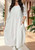 One Size Italian Casual Loose Fit Cocoon Dress With Jersey Top & Needlecord Skirt - Fits UK 10-22