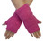 Wool Blend Fingerless Wrist Warmer Gloves - Lilac, Green, Nude, Rust, Black , Pink