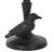 Mystic Raven Black Resin Pillar Candle Holder
