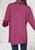 Made In Italy Essential Loose Fit Jersey Long Sleeved Polo Neck Top - One Size Fits UK 10-22