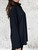 Made In Italy Essential Loose Fit Jersey Long Sleeved Polo Neck Top - One Size Fits UK 10-22