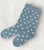 Star  Design Terry & Wool Blend Super Warm Long Knee Boot Or Bed Socks - 4 Colours