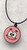 Spongebob Inspired Enamel Pendant 2cmx2cm  on Black Wax Cord Necklace
