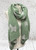 *SALE NO RETURN* Sage Green Scottie Westie Highland Terrier Silhouette Wool Blend Slanted Edge Super Soft Scarf