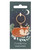 Fawn & Friends Freddie Curled Fox Enamel & Gold Keyring