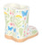 Luna Bloom White Flower Butterfly Design Wellie Boots Ceramic Planter Vase