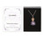 Crystal Witch Calming Amethyst Chip Potion Bottle  Necklace