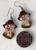 Freddy Krueger Nightmare On Elm Street Inspired Enamel Silver Alloy Drop Earrings
