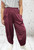 New Collection Purple Jersey Cocoon Pants With Tulip Cuffs One Size Fits UK 10-20