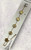 Designer inspired gold stainless steel flower bracelet with stud centres style 14