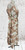 M&V Caramel White  Botanical Floral Print Fit & Flare Midi Dress  0ne Size Fits UK 10-18