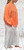 Made In Italy Coral Sheer Artists Smock Pleated Yoke Blouse One Size Fits UK 10-20