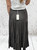 New Collection Chocolate Brown Soft Cotton Tiered  Gypsy Style Maxi Skirt - One Size 8-18
