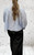 Made In Italy Black Cotton Poplin Wide Leg 7/8 Crop Trousers One Size Fits 8-18