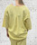 Made In Italy Yellow Gingham Seersucker Smock Top - One Size UK 10-18