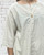 Made In Italy Beige Gingham Seersucker Smock Top - One Size UK 10-18