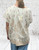 Made In Italy Bohemian Paisley Medallion Ivory & Apricot Smock Top - One Size Fits UK 12-22