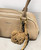 Long & Son Faux Leather Small Long Handled Barrel / Bowling Bag With Teddy Charm - 4 Colours