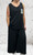 New Collection Black Lemon Patch V Neck Vest Top - One Size UK 10-16