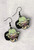 Anime One Piece Usopp Inspired Headshot Dangly Drop Earrings