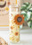 Summer Solstice Bee Radiant Wildflowers Scented Glass Tube Candle