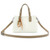 Long & Son Twin Grab Handled Vegan Faux Leather Tote Bag With Crossbody Strap In 5 Colours