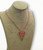 Large Ouija Planchette Gothic Alternative Bright Multicoloured Acrylic Pendant Cord Necklace