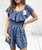On Trend Viral Polka Dot Bardot Playsuit With Pockets One Size Fits UK 10-20 - Pistachio,  Green, Black, Navy, Denim Blue & Brown